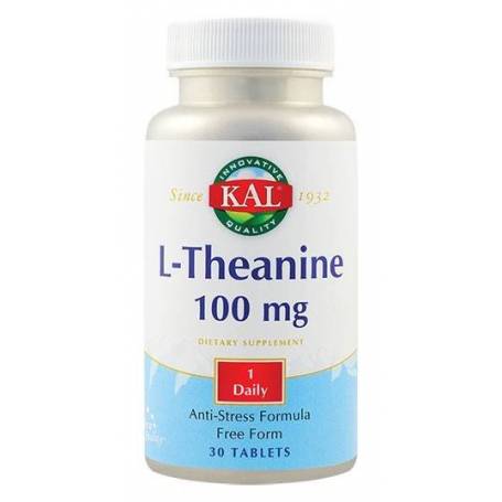 L-Theanine 100mg 30tb - KAL - Secom