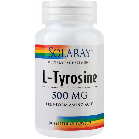 L-Tyrosine 500mg 50tb - Solaray - Secom