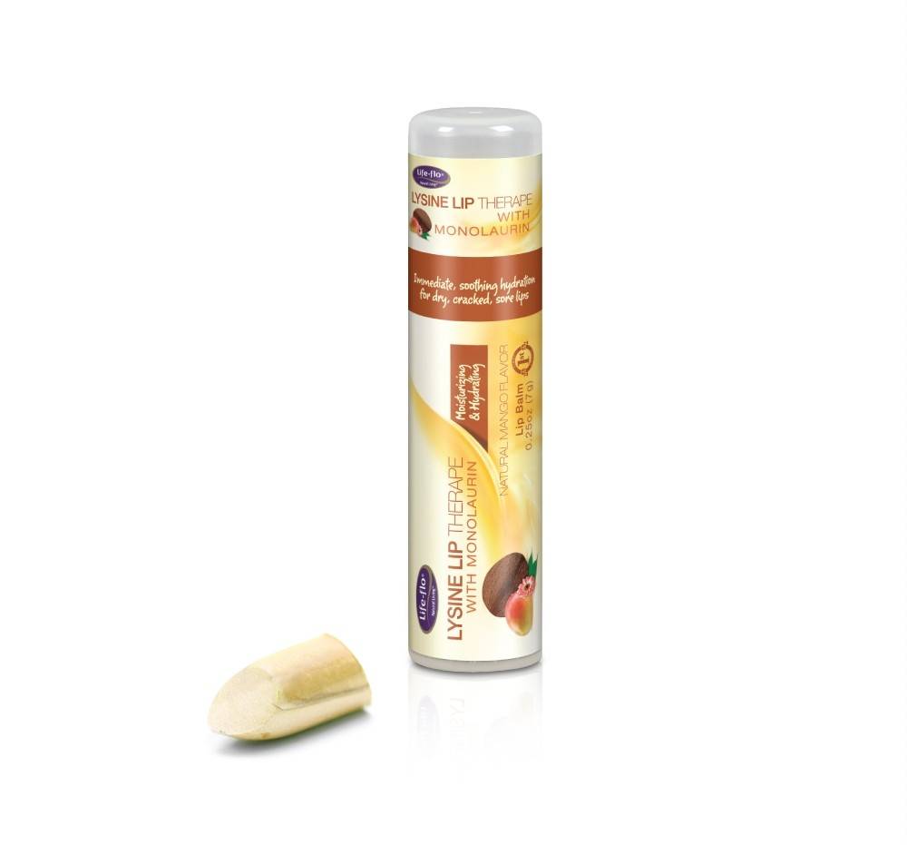 Lysine lip therape balm (balsam de buze) 7g - life flo - secom