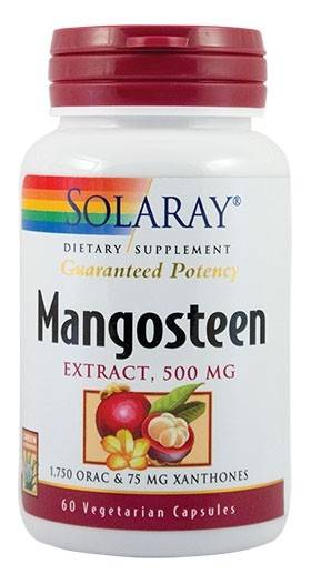 Mangosteen 500mg 60tb - solaray - secom