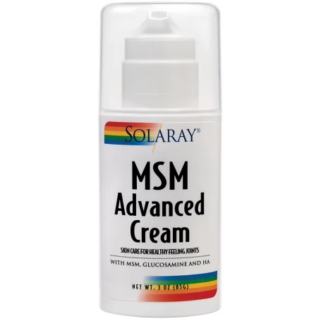 MSM Advanced Cream 85g - Solaray - Secom