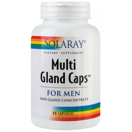 Multi Gland Caps For Men 90tb - Solaray - Secom