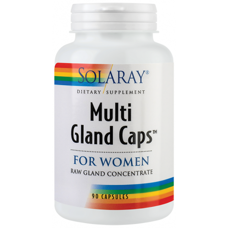 Multi Gland Caps For Women 90tb - Solaray - Secom