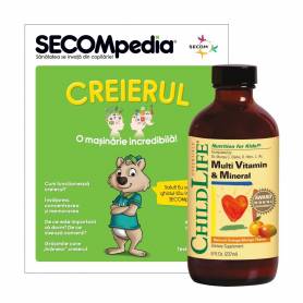 Multi Vitamin & Mineral 237ml (gust de portocale/mango) - Child Life Essentials - Secom