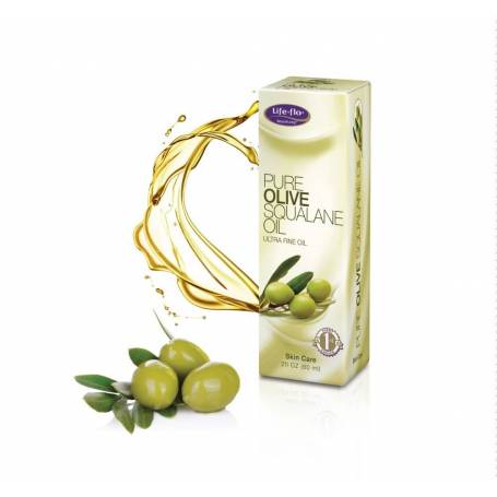Olive Squalane Pure Special Oil 60ml - Life Flo - Secom