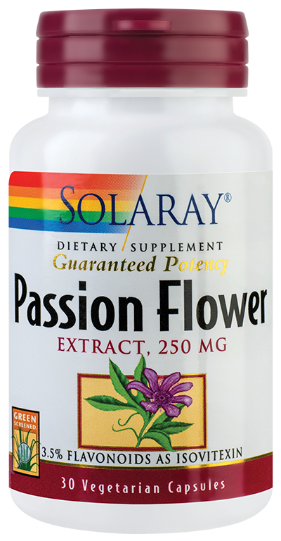 Passion flower (floarea-pasiunii) 30tb - solaray - secom