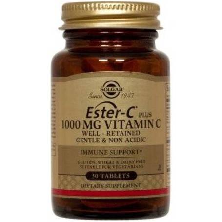 Ester-C - Vitamina C esterificata non-acida - 1000mg 30tabs - SOLGAR