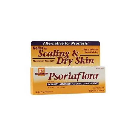 Psoriaflora Psoriasis Cream 28.35g - Boericke&Tafel - Secom