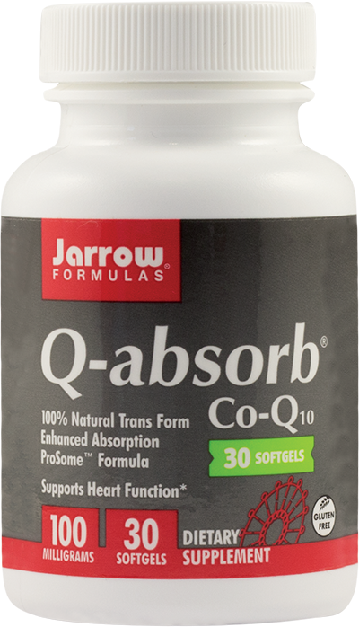 Q-absorb(co-q10 100mg) 30tb - jarrow formulas - secom