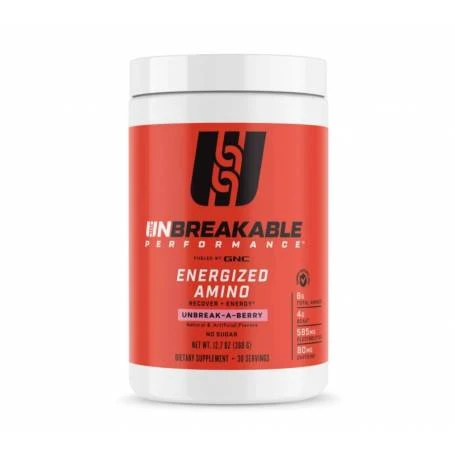 Amino Cu Aroma De Fructe De Padure, Unbreakable Performance Energized 360g - GNC