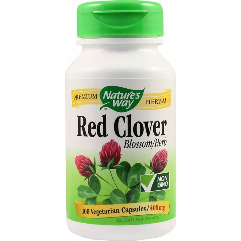 Red Clover (Trifoi-rosu) 400mg 100tb - Nature's Way - Secom