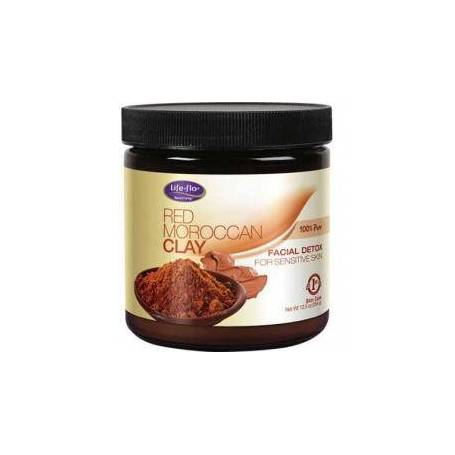 Red moroccan Clay(Sensitive skin) 354g - Life Flo - Secom