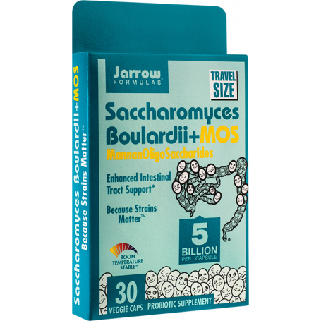 Saccharomyces Boulardii + MOS 30tb - Jarrow Formulas - Secom