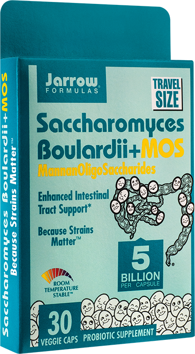 Saccharomyces Boulardii + MOS 30tb - Jarrow Formulas - Secom