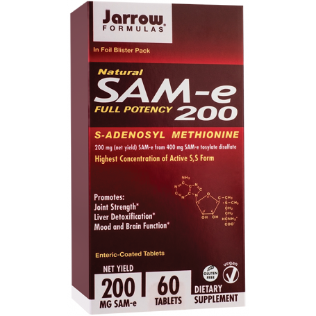 SAM-e 200mg 60tb - Jarrow Formulas - Secom