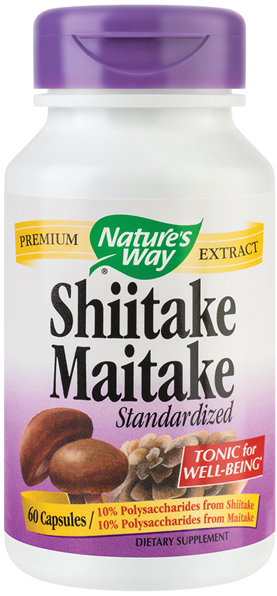 Shiitake maitake se 60tb - nature's way - secom