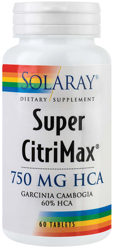 Super citrimax(garcinia cambogia) 60tb - solaray - secom