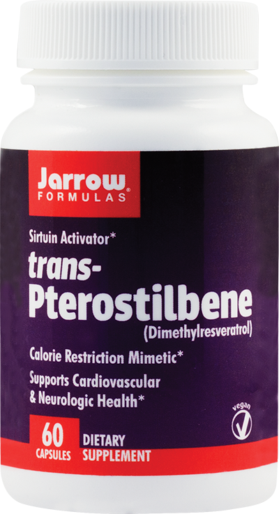 Trans - pterostilbene 50mg 60tb - jarrow formulas - secom