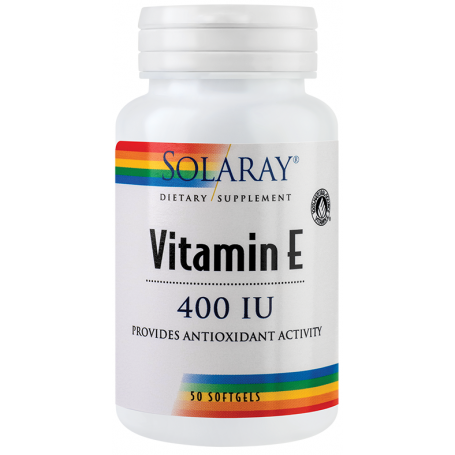 Vitamin E 400UI 50tb - Solaray - Secom