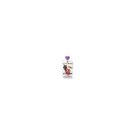 Piure cu mere, afine si morcov negru bio 100g - Erdbar