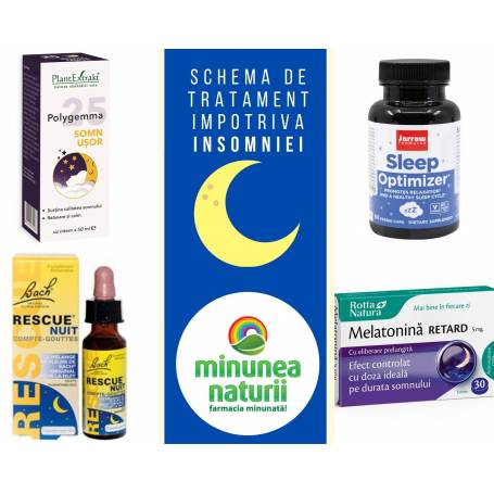Schema tratament natural impotriva insomniei
