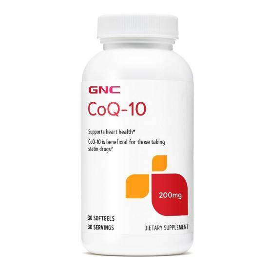 Coenzima coq-10 naturala, 200mg, 30cps - gnc