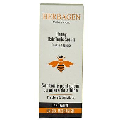 Ser tonic pentru par cu miere de albine, 50ml - herbagen