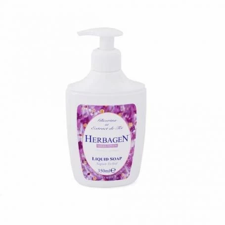 Sapun lichid cu glicerina si extract de tei, 350ml - Herbagen