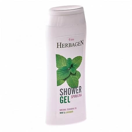 Gel de dus, Spirulina, 250ml - Herbagen