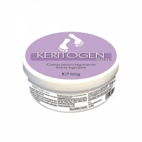 Crema pentru Indepartarea Tegumentelor Foarte Ingrosate, Keritogen Forte, 50g - Herbagen