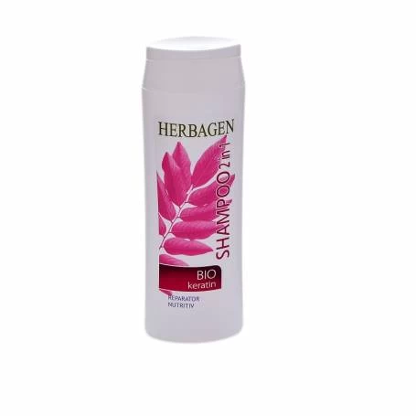 Sampon cu biokeratina 2 in 1, 250ml - Herbagen