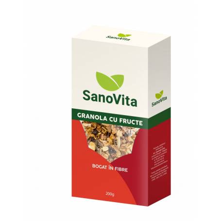 Granola cu fructe, 200g - Sano Vita