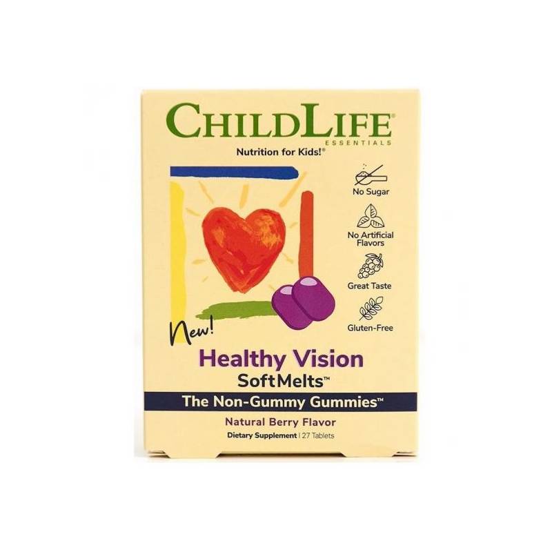 Healthy Vision SoftMelts, 27 tab masticabile, ChildLife, Secom
