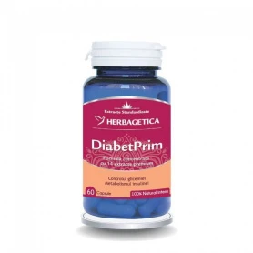 Diabetprim, 60cps si 30cps - Herbagetica