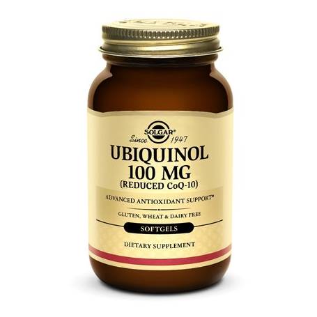 Ubiquinol, 100mg, 50cps - Solgar