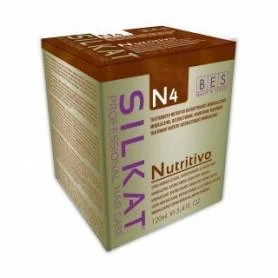 Ser silkat nutritiv pentru par, 12fiole - Bes Romania