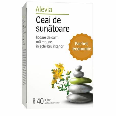 Ceai de sunatoare, 40plicuri - Alevia