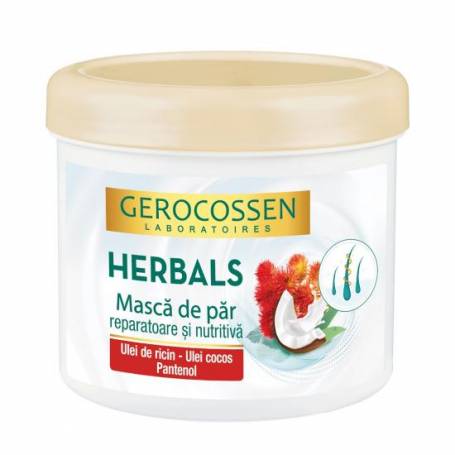 Masca de par reparatoare nutritiva Herbals, 450ml - Gerocossen