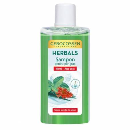 Sampon pentru par gras Herbals, 300ml - Gerocossen