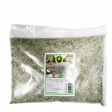 Sare de baie cu calciu si magneziu, 1,5kg - Hypericum