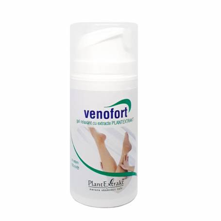 Venofort gel relaxant cu extracte naturale, 100ml - Plant Extrakt