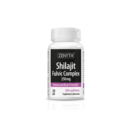 Shilajit Fulvic Complex, 250mg 30cps - Zenyth