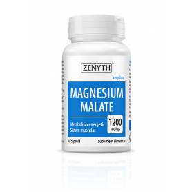 Magnesium Malate, 1200mg, 30cps - Zenyth