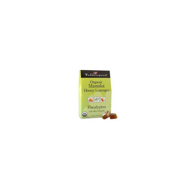 Bomboane cu Miere de Manuka, Eucalipt si Propolis 120g - WEDDERSPOON