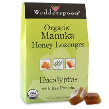 Bomboane cu Miere de Manuka, Eucalipt si Propolis 120g - WEDDERSPOON