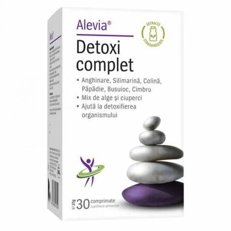 Detoxi Complet, 30cps - Alevia