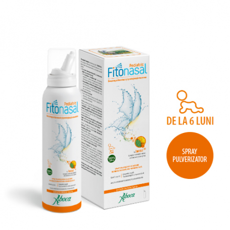 Fitonasal Pediatric Spray pentru copii, 125ml, ABOCA