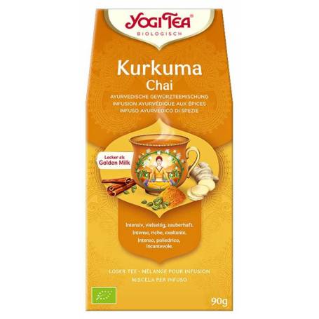 Ceai bio curcuma chai, 90g - Yogi Tea