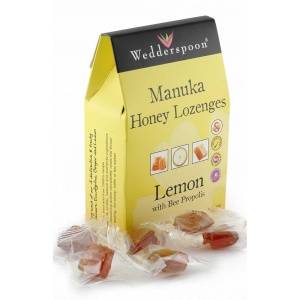 Bomboane cu Miere de Manuka, Lamaie si Propolis 120g - WEDDERSPOON