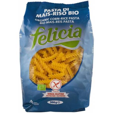 Paste fara gluten din malai si orez, eco-bio, 500g - Felicia